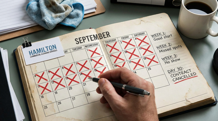Why the First 30 Days Make or Break Your Cleaning Contract